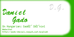 daniel gado business card